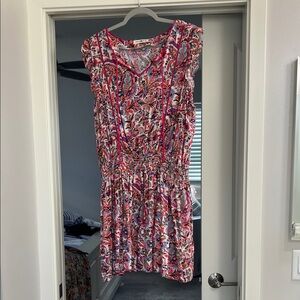 NATURAL LIFE Colorful Patterned Mini Dress